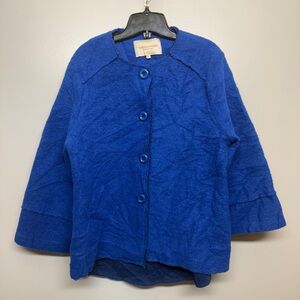 Vintage Italian Wool Marisa & Marie Royal Blue Jacket